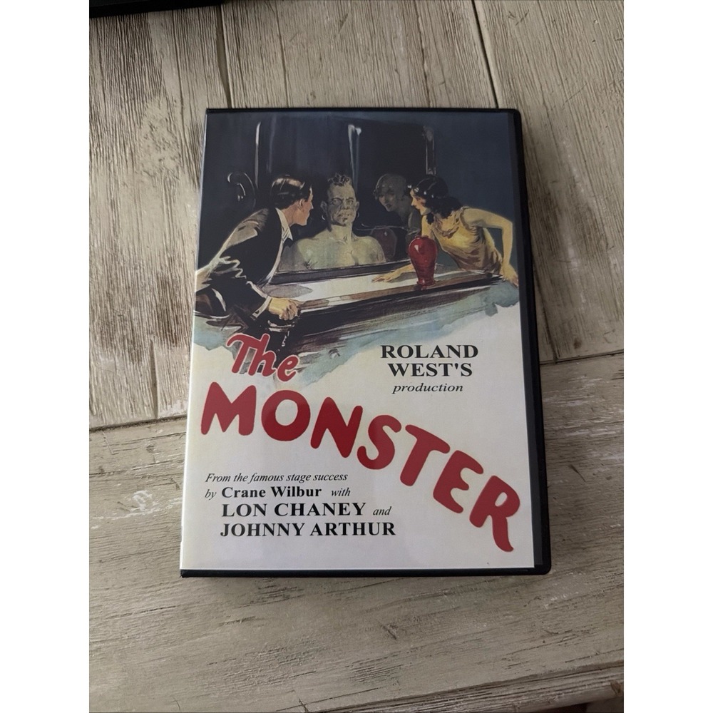 The Monster (DVD, 1925) Warner Archive Collection Roland West's Crane USED